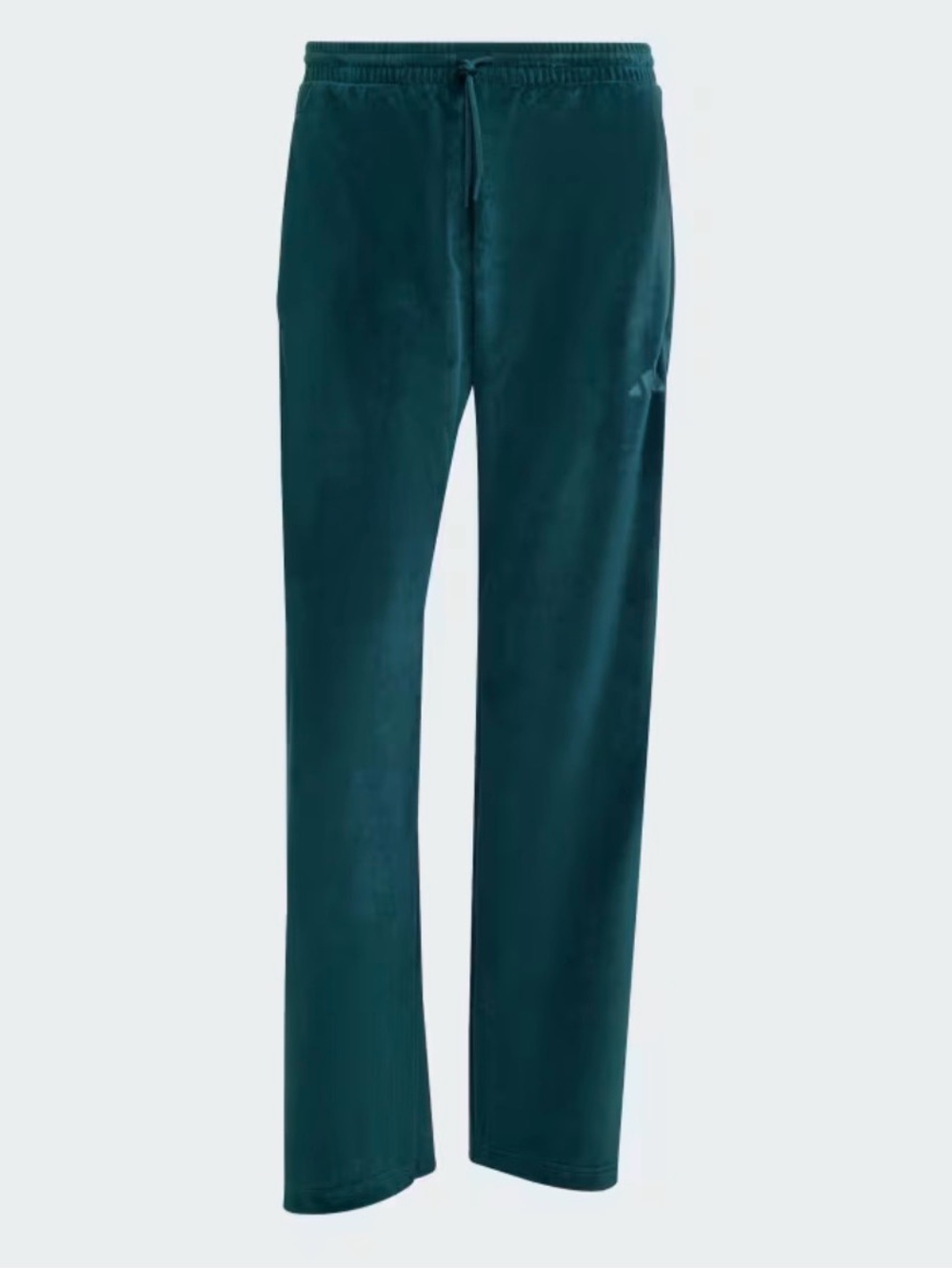Adidas Men's size XL Velour Loose fit Track Pants Aurora Ivy 3-Stripes NWOT